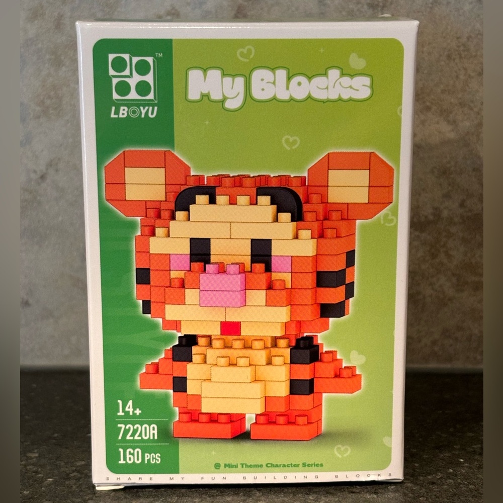 Disney - Tigger Inspired Building Blocks